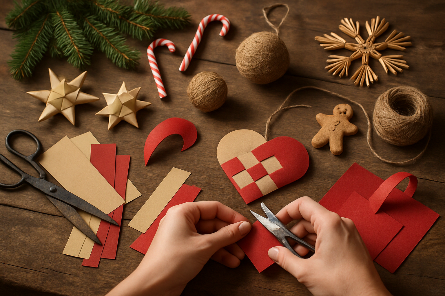 julepynt diy - Illustration